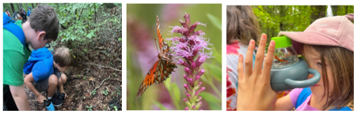 Children exploring nature - photos by Gaynor Bigelbach